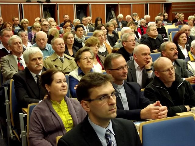 Przy promocji - pełna sala Fot. Anna Szopińska