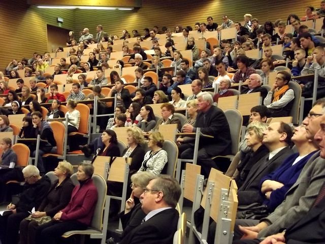 Przyjechali też uczniowie spoza Nowego Targu Fot. Anna Szopińska