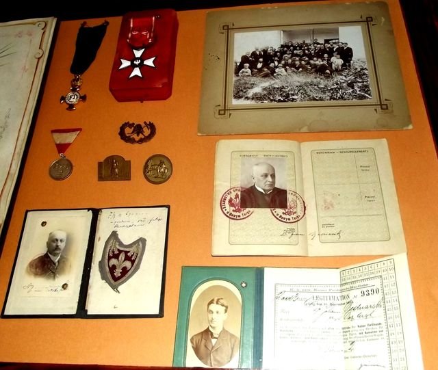 Pamiątki po założycielu Bursy Fot. Anna Szopińska
