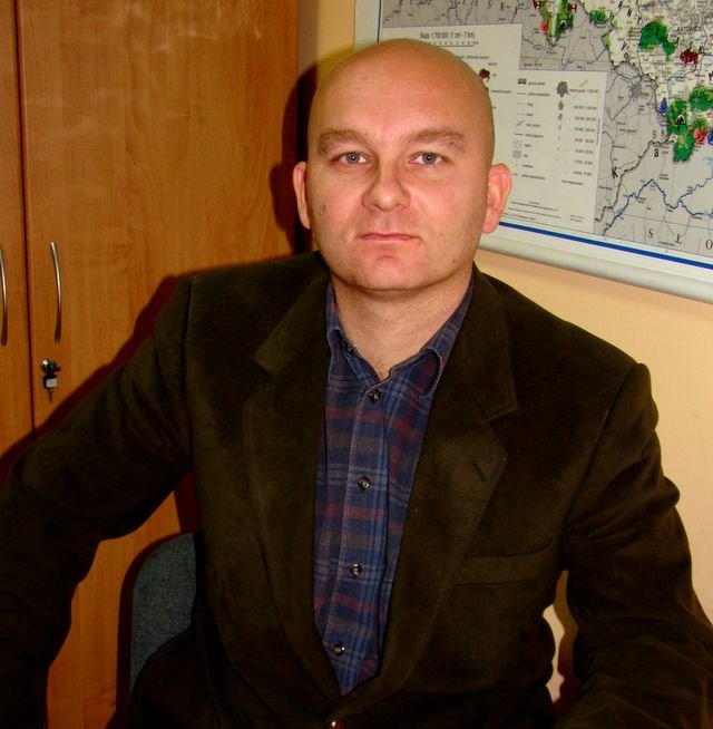 Inspektor Dariusz Jabcoń uprzedza o kontrolach Fot. Anna Szopińska