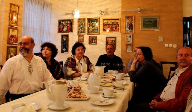 Wystawę w restauracji można oglądać przez miesiąc Fot. z archiwum autorek