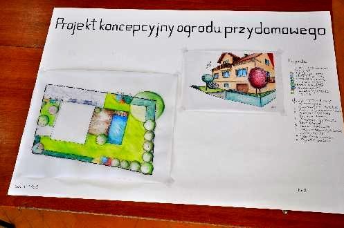 Zwycięski projekt ogrodu Fot. z archiwum ZSCKR