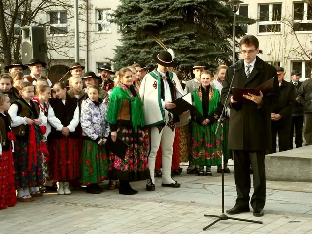 Przewodniczący Rady przypomniał historię Fot. Anna Szopińska 