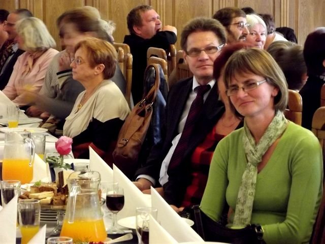 Przy stole Fot. Anna Szopińska