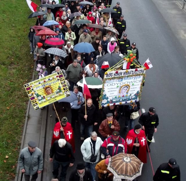 Z emblematami i w rycerskich płaszczach Fot. Anna Szopińska