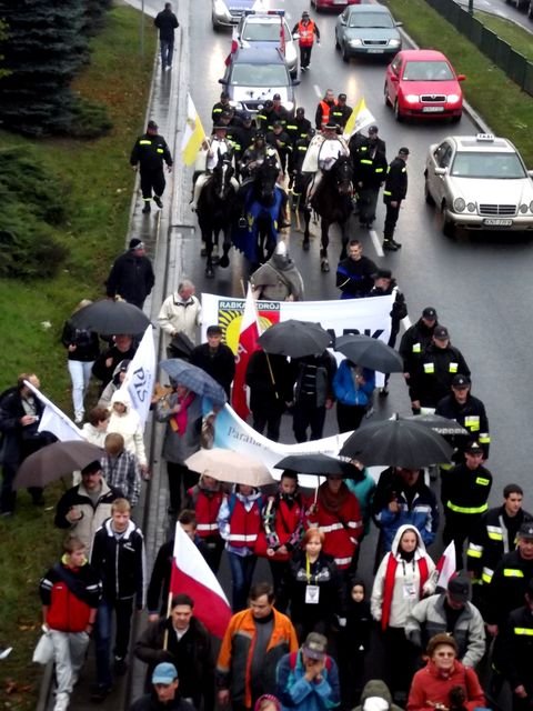 Na końcu - góralska banderia Fot. Anna Szopińska 
