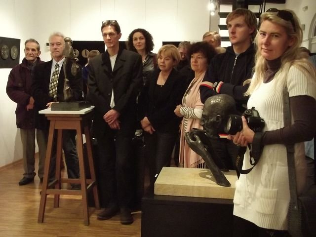 Wernisażowa publiczność Fot. Anna Szopińska