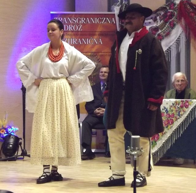 Przy prezentacji Fot. Anna Szopińska