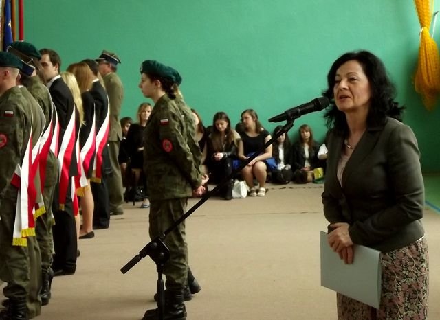 Słowo posłanki Fot. Anna Szopińska