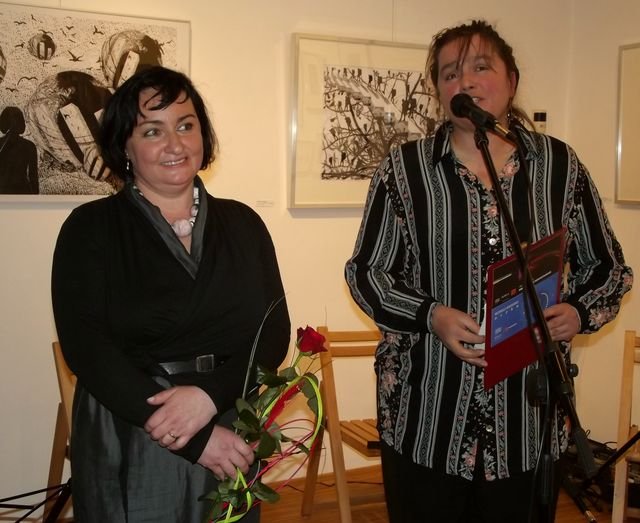 Z Anią Dziubas Fot. Anna Szopińska