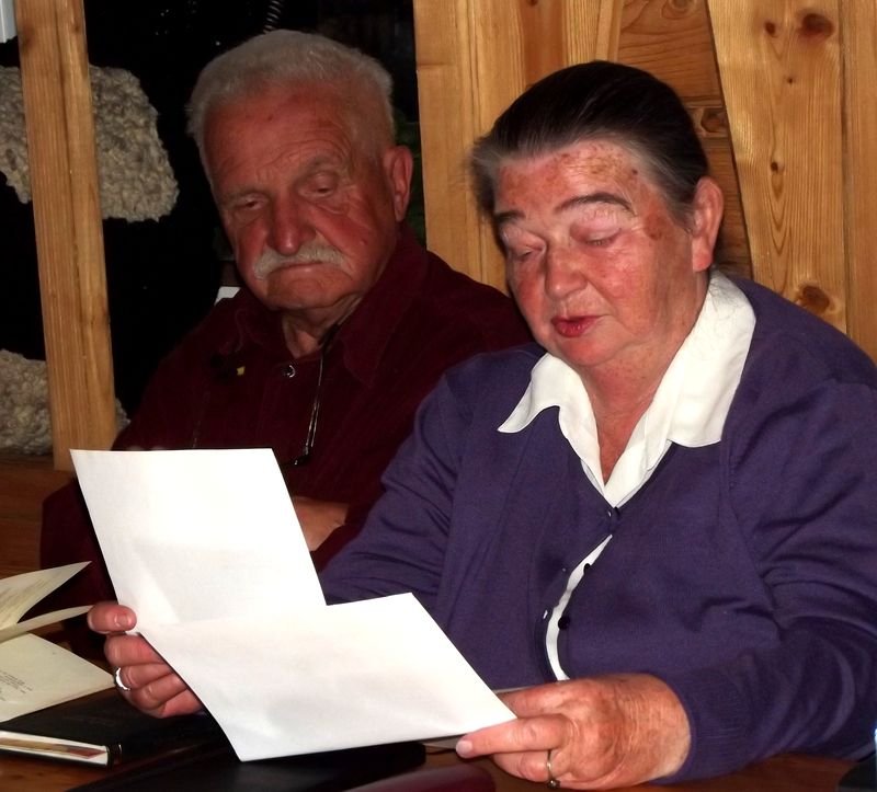 Wanda Szado-Kudasikowa i Roman Dzioboń