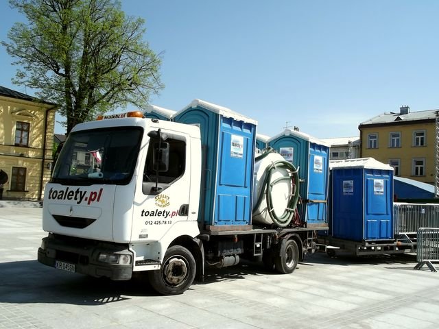 A był też gabarytowy transport Fot. Anna Szopińska