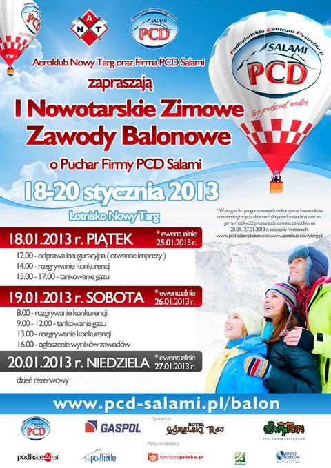 Plakat zawodów