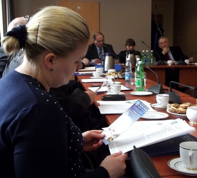 Jest już ulotka Fot. Anna Szopińska