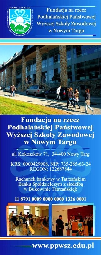 Ulotka Fundacji 
