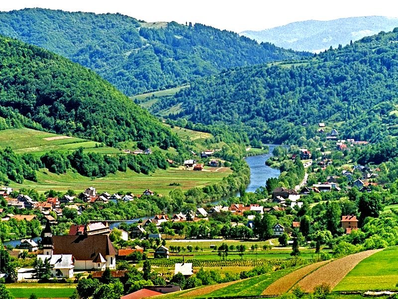 Widok na Tylmanową Fot. z archiwum Urzędu Gminy 