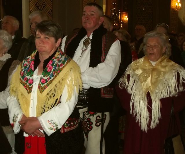 Podczas mszy Fot. Anna Szopińska