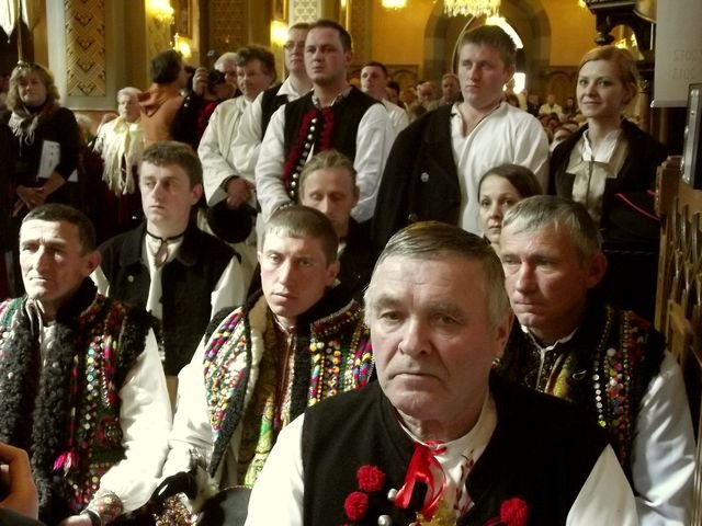 Podczas mszy Fot. Anna Szopińska