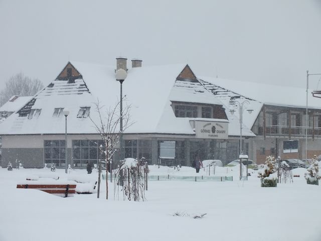 Jabłonka po nocnych i przedpołudniowych opadach
