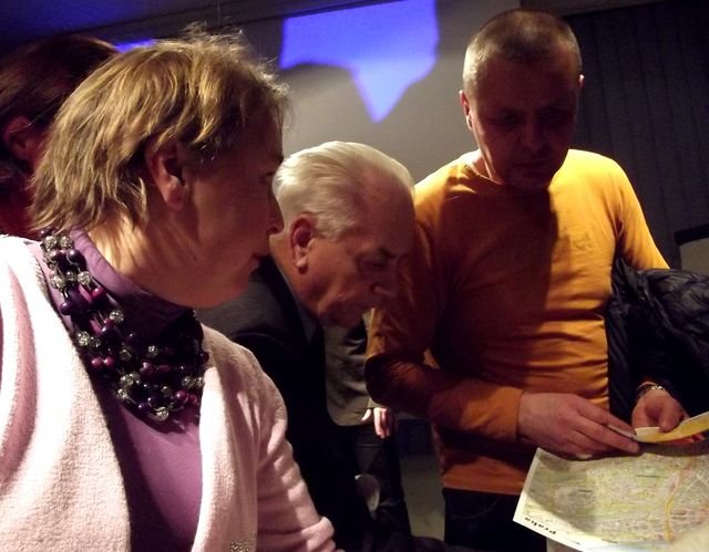 Dla słuchaczy - mapki i suweniry Fot. Anna Szopińska