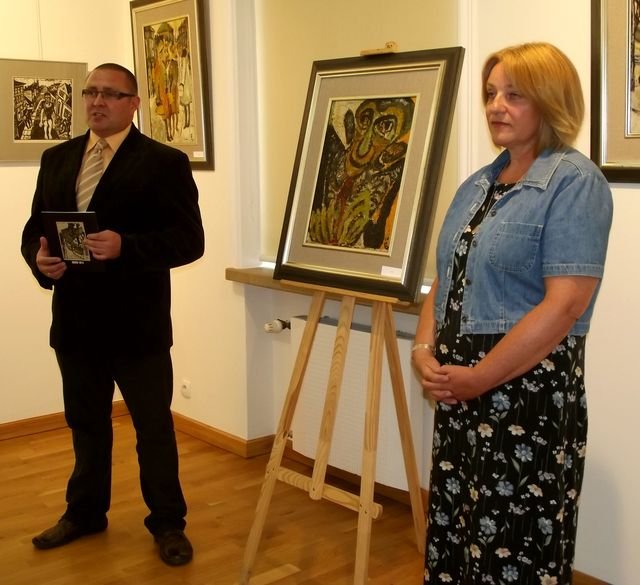 Otwarcie wystawy Fot. Anna Szopińska