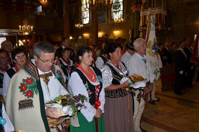 Podziękowanie Bogu za tegoroczne plony fot. Anna Giżycka