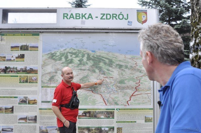 Jarosław Kret w Rabce-Zdroju fot. Jan Ciepliński