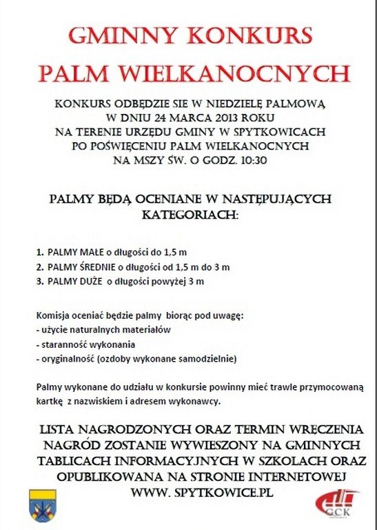 palmy spytkowice