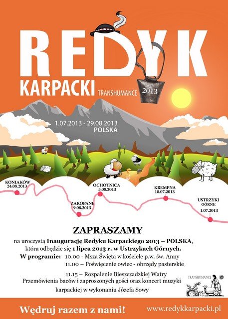 Inauguracja Ustrzyki - Zaproszenie Inauguracja Ustrzyki - Zaproszenie