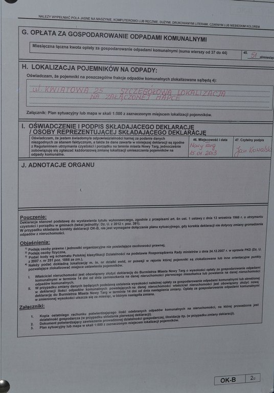 niezamieszkały zbiórka selektywna str b niezamieszkale selektywny strB