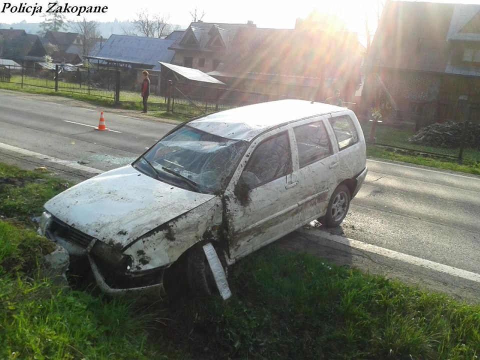 wypadek bialydunajec dziecko