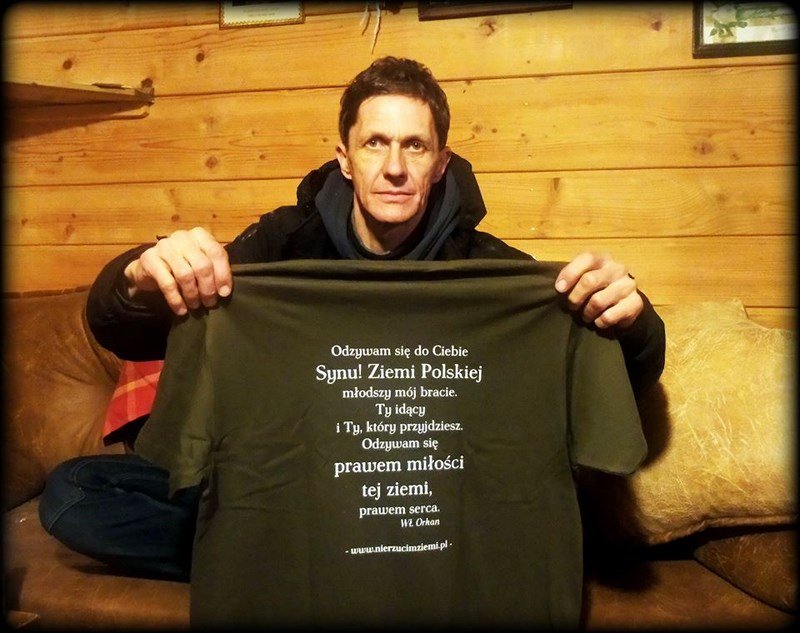 Odezwa na koszulce Wł. Orkan Kopiowanie