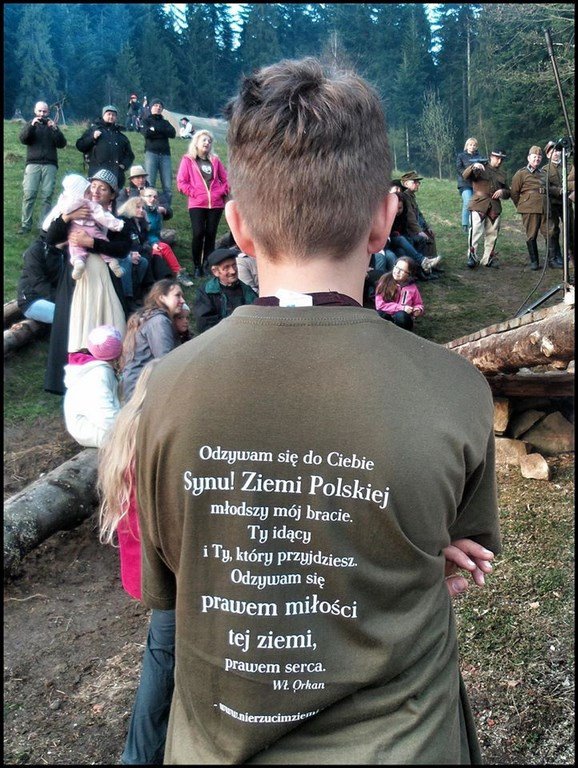 Odezwa na koszulce Wł. Orkan 3 Kopiowanie