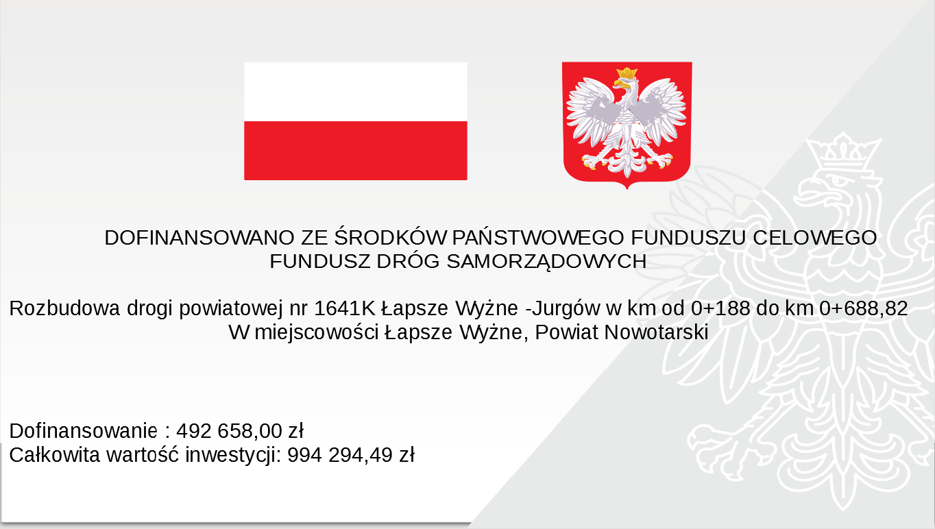 plakat Łapsze
