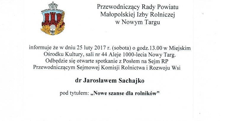 informacja 25 luty 2017